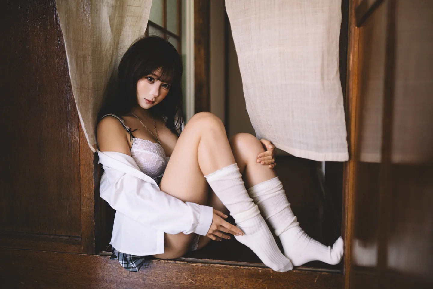 蠢沫沫 – JK [32P-371MB] tg@simisebaisi 【丝足阁】016.webp